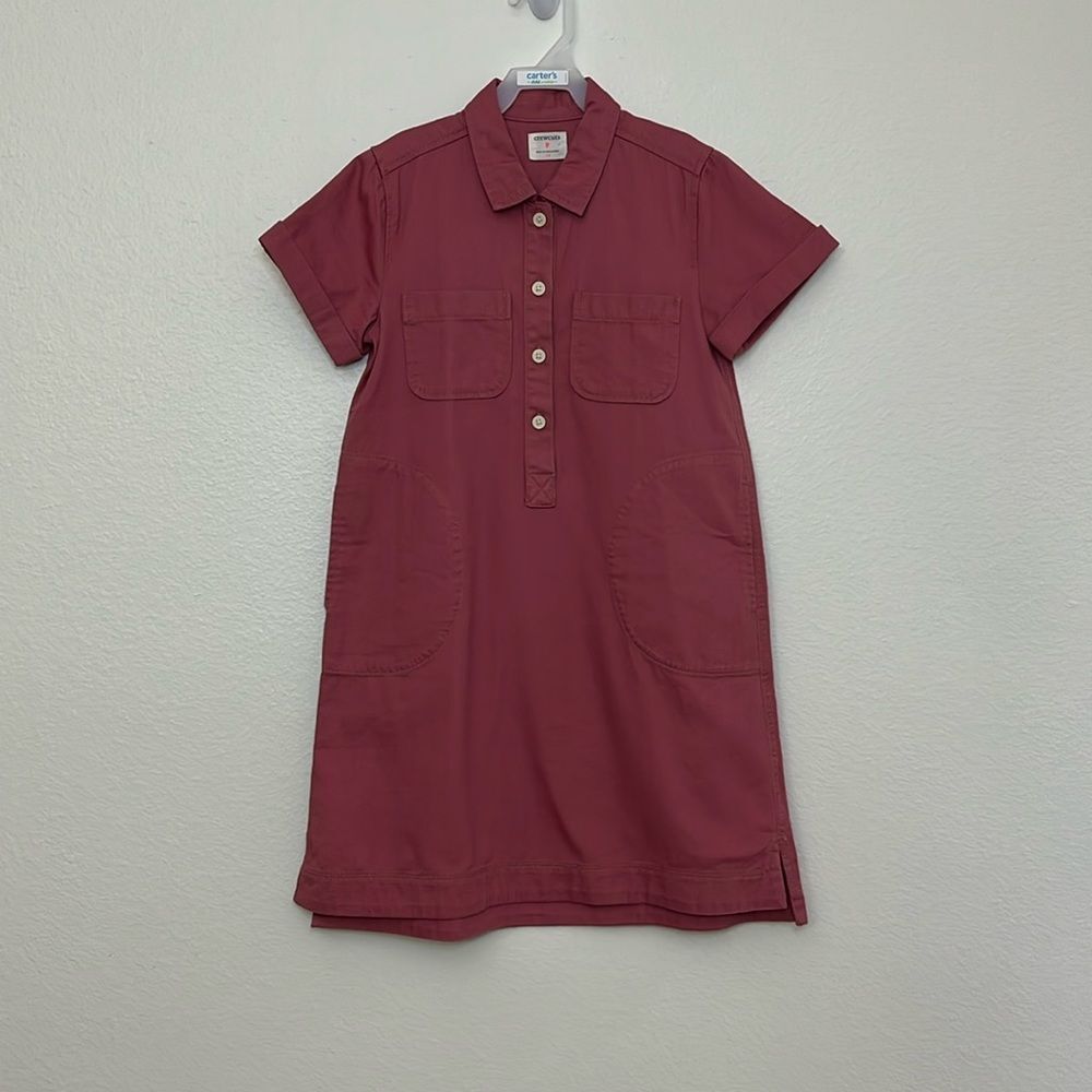 Crewcuts by J. Crew girl shirt dress sz 10 NWT